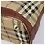 Borsa a mano Burberrys Nova Check PVC Leather 2way Beige Gold Tone Auth BA15534 - vista 9