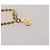 Collana Christian Dior metallo Gold Tone Auth 204947 - vista 13
