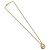 Collana Christian Dior metallo Gold Tone Auth 204947 - vista 2