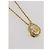 Collana Christian Dior metallo Gold Tone Auth 204947 - vista 3