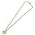 Collana Christian Dior metallo Gold Tone Auth 204947 - vista 8