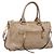 Borsa a Mano Miu Miu Vitellolux 2way Beige Gold Auth 204430V D'oro