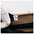Borsa a Mano Miu Miu Vitellolux 2way Beige Gold Auth 204430V D'oro - vista 11