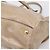 Borsa a Mano Miu Miu Vitellolux 2way Beige Gold Auth 204430V D'oro - vista 17