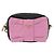 Borsa a tracolla PRADA Ribbon in pelle Nero Rosa Auth 199439V - vista 13