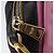 Borsa a tracolla PRADA Ribbon in pelle Nero Rosa Auth 199439V - vista 20