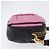 Borsa a tracolla PRADA Ribbon in pelle Nero Rosa Auth 199439V - vista 4