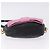 Borsa a tracolla PRADA Ribbon in pelle Nero Rosa Auth 199439V - vista 6