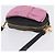 Borsa a tracolla PRADA Ribbon in pelle Nero Rosa Auth 199439V - vista 7