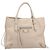 BALENCIAGA Borsa a mano Paper Mini in pelle 2way Grigio Argento 357333 Auth 204084V Marrone - vista 13