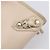 BALENCIAGA Borsa a mano Paper Mini in pelle 2way Grigio Argento 357333 Auth 204084V Marrone - vista 20