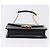 Céline Borsa a tracolla con catena CELINE Triomphe in pelle nera e tono oro Auth ka6199SAM Nero - vista 5