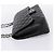 Borsa a tracolla CHANEL Matelasse 30 Chain in pelle d'agnello nera e argento CC Auth yk20928V Nero - vista 3