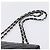 Borsa a tracolla CHANEL Matelasse 30 Chain in pelle d'agnello nera e argento CC Auth yk20928V Nero - vista 8