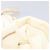 MARNI Prisma Shoulder Bag Leather White Gold Tone Auth 204613A - view 21