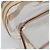 Necessaire Burberrys Vanity Cosmetic Pouch Vinyl Clear Silver Auth 203681A Argento - vista 14