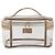 Necessaire Burberrys Vanity Cosmetic Pouch Vinyl Clear Silver Auth 203681A Argento - vista 2