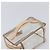 Necessaire Burberrys Vanity Cosmetic Pouch Vinyl Clear Silver Auth 203681A Argento - vista 6