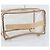 Necessaire Burberrys Vanity Cosmetic Pouch Vinyl Clear Silver Auth 203681A Argento - vista 7
