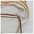 Necessaire Burberrys Vanity Cosmetic Pouch Vinyl Clear Silver Auth 203681A Argento - vista 9