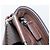 Borsa a tracolla PRADA in pelle Taurillon Marrone Argento Auth am12669V - vista 10