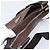 Borsa a tracolla PRADA in pelle Taurillon Marrone Argento Auth am12669V - vista 6