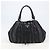 PRADA Crimson Handtasche aus Leder Schwarz Silber authentisch 204098V - Ansicht 12