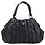 PRADA Crimson Handtasche aus Leder Schwarz Silber authentisch 204098V - Ansicht 13