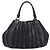PRADA Crimson Handtasche aus Leder Schwarz Silber authentisch 204098V - Ansicht 2