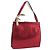 Borsa a mano Miu Miu in pelle rossa argento Auth 204327 Rosso
