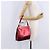 Borsa a mano Miu Miu in pelle rossa argento Auth 204327 Rosso - vista 29