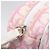 Pouch Christian Dior Trotter Canvas PVC Rosa Argento Auth 203879 - vista 10