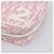 Pouch Christian Dior Trotter Canvas PVC Rosa Argento Auth 203879 - vista 14