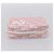 Pouch Christian Dior Trotter Canvas PVC Rosa Argento Auth 203879 - vista 3
