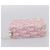 Pouch Christian Dior Trotter Canvas PVC Rosa Argento Auth 203879 - vista 4