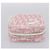 Pouch Christian Dior Trotter Canvas PVC Rosa Argento Auth 203879 - vista 6