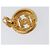 CHANEL Ohrringe Metall Goldfarben CC Auth 204143V - Ansicht 12