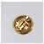 CHANEL Ohrringe Metall Goldfarben CC Auth 204143V - Ansicht 3