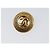 CHANEL Ohrringe Metall Goldfarben CC Auth 204143V - Ansicht 8