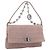 Bolsa de Ombro Miu Miu Matelassé em Couro Rosa Prateada Autêntica ka6197V Prata