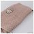 Bolsa de Ombro Miu Miu Matelassé em Couro Rosa Prateada Autêntica ka6197V Prata - vista 6