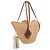 Loewe Petal Shopper aus Raffia Tan Kamel - Ansicht 2