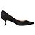Décolleté a punta in camoscio nero Manolo Blahnik Taglia 40
