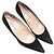 Décolleté a punta in camoscio nero Manolo Blahnik Taglia 40 - vista 2