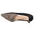 Décolleté a punta in camoscio nero Manolo Blahnik Taglia 40 - vista 5