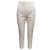 Weiße Alexander McQueen Spitzen-Skinny-Hose Größe IT 40