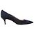 Décolleté a punta in camoscio Manolo Blahnik blu navy Taglia 36