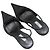Prada Slingback-Heels mit spitzer Kappe und Rosette in Schwarz Größe 35 - Ansicht 3