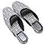 White & Black Givenchy Bedford 4G Jacquard Mules Size 38 - view 3