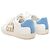 Sapatilhas baixas Gucci brancas e multicoloridas com detalhes em pele de cobra Tamanho 35 Branco - vista 4